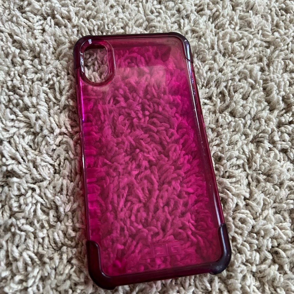 UAG pink case. IPhone X/xs